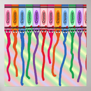 Póster mural para dormitorio infantil o sala de ar