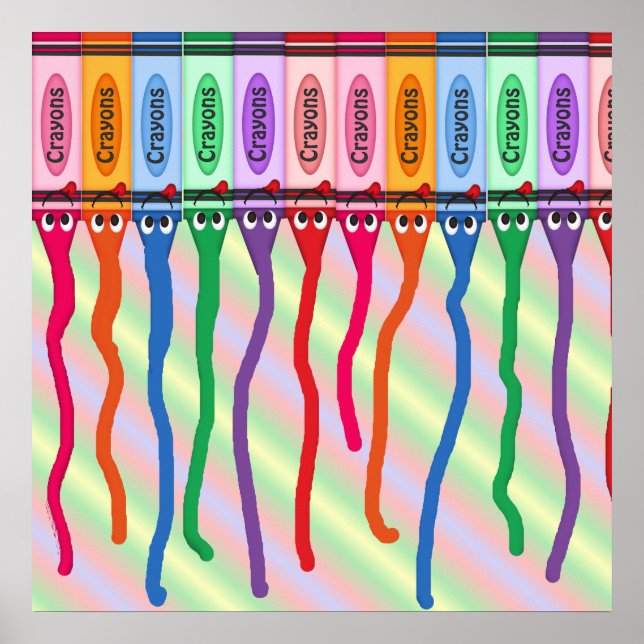 Póster mural para dormitorio infantil o sala de ar (Frente)