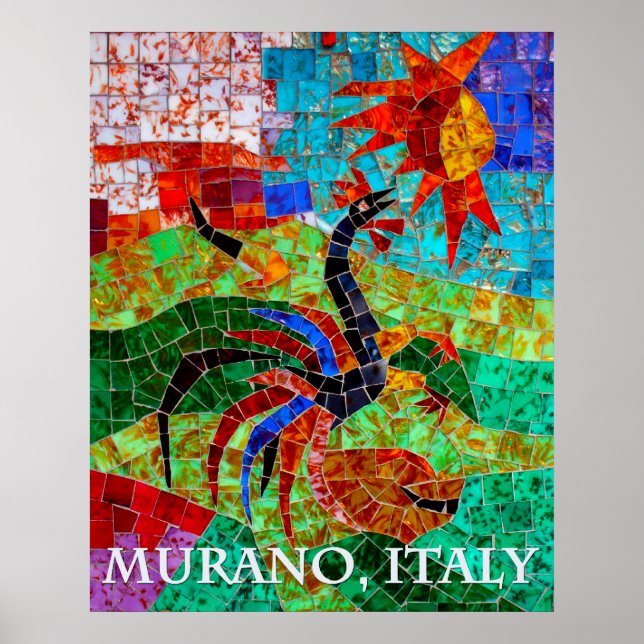 Póster Murano Mosaic II (Frente)