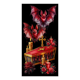 Póster Murciélagos Vampiros