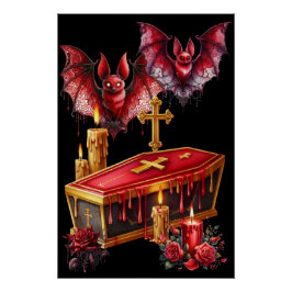 Póster Murciélagos Vampiros