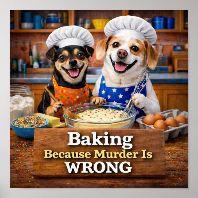 Póster "Murder is Wrong" (2) Poster (Frente)