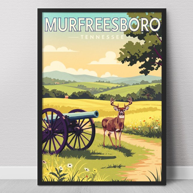 Póster Murfreesboro Tennessee Antiguo (Subido por el creador)