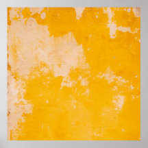 Muro amarillo en poster de Malta