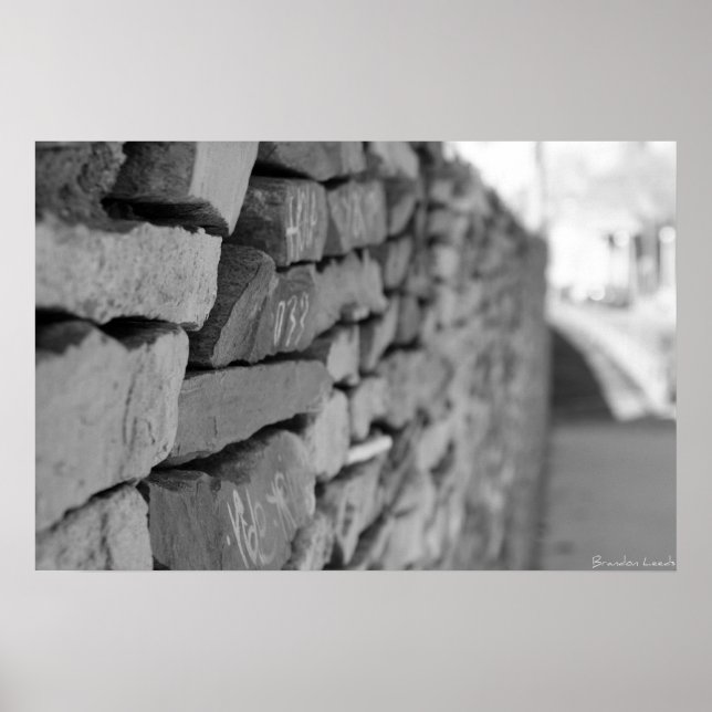 Póster Muro de Barcelona (Frente)