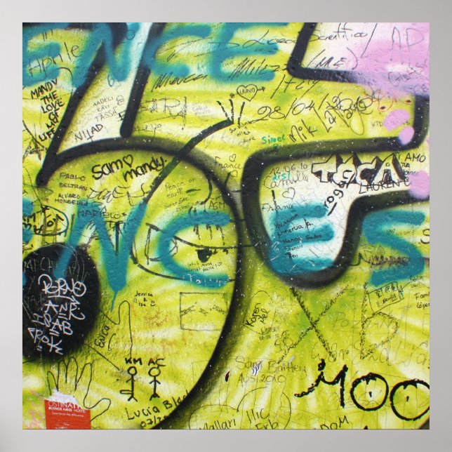 Póster Muro de Berlín (Frente)