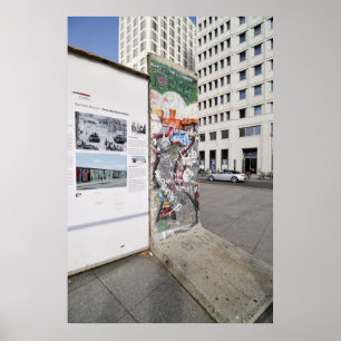 Póster Muro de Berlín