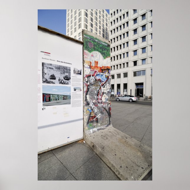 Póster Muro de Berlín (Frente)