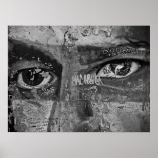 Póster Muro de Berlín - visiones del pasado