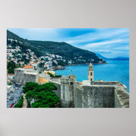 Póster Muro de Dubrovnik