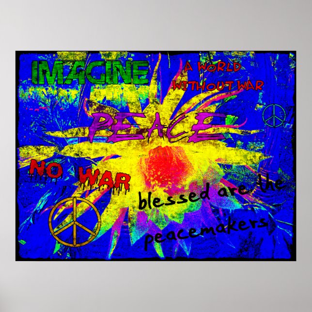 Póster Muro de paz (Frente)