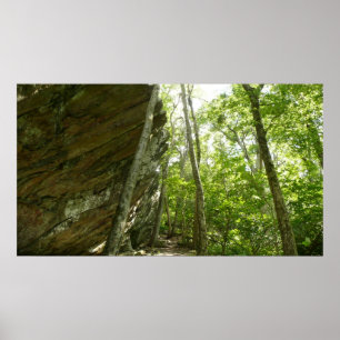 Póster Muro de roca Frazier en el Parque Nacional Shenand
