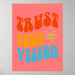 Póster Muro estético retro para Chicas, tuits y adolescen