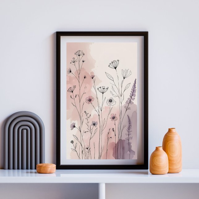 Póster Muro floral abstracto moderno Art VIII (Subido por el creador)
