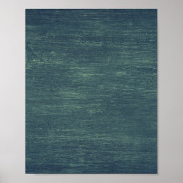 Póster Muro verde oscuro