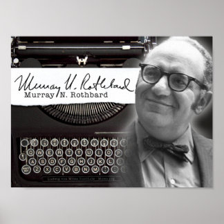 Póster Murray N. Rothbard