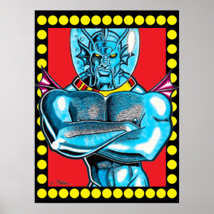 Póster Musclemen de Marte™: Poster Mermaster™