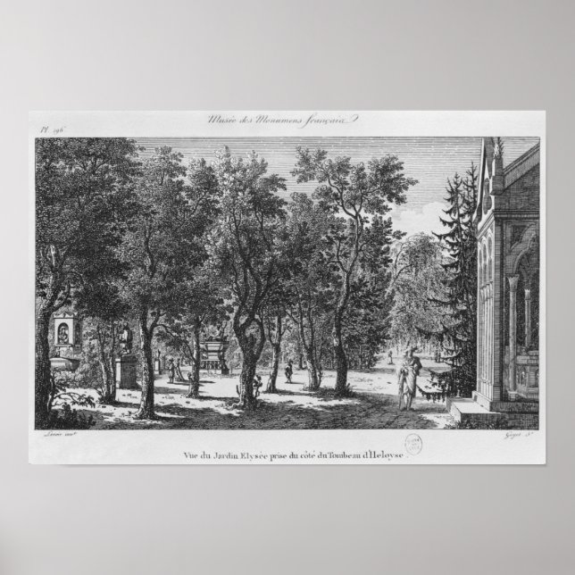 Póster Musee des Monuments Francais, París (Frente)