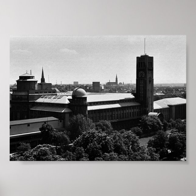 Póster Museo Alemán Munich Deutsch (Frente)
