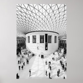 PÓSTER MUSEO BRITÁNICO, LONDRES, REINO UNIDO