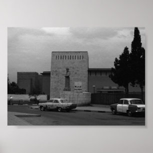 Póster Museo de Irak Vintage de Bagdad