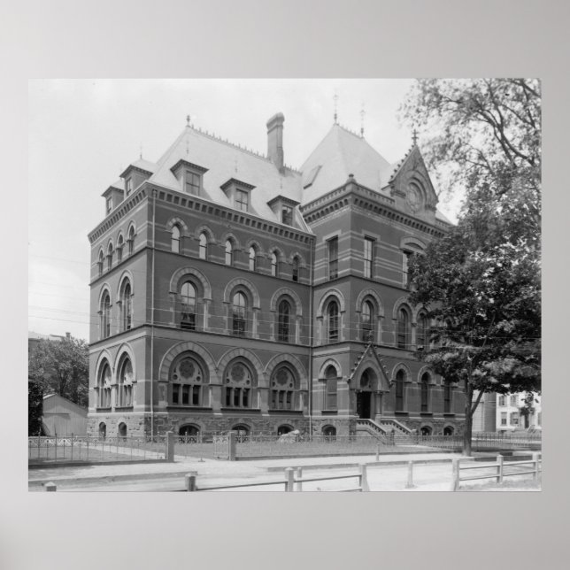 Póster Museo de Peabody (Universidad de Yale) (Frente)