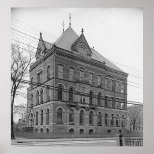 Póster Museo de Peabody (Universidad de Yale)