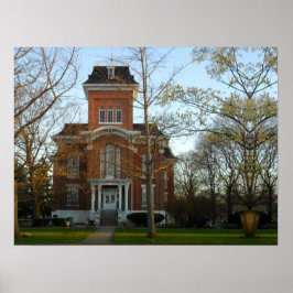 Póster Museo del condado de Iroquois