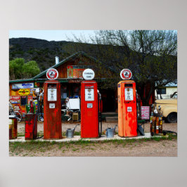 Póster Museo del Gas Clásico, Nuevo México