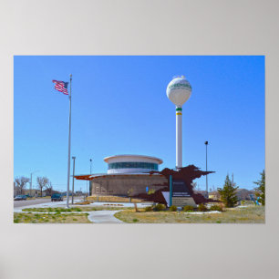 Póster Museo del Gran Pozo, Greensburg, Kansas