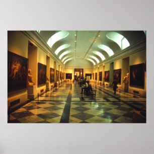 Póster Museo del Prado, Madrid, Spain