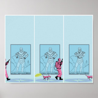 Póster Museum Dog Farts