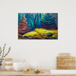 Póster Musgo Amarillo   Emily Carr  