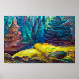 Póster Musgo Amarillo Emily Carr