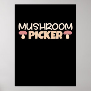 Póster Mushroom Pickers
