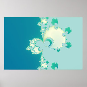 Póster Mushrooms Fractal