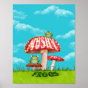 Póster Mushy for Frogs