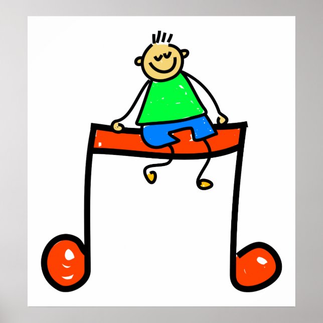 Póster Music Kid (Frente)