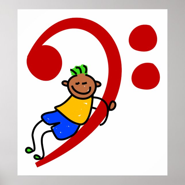 Póster Music Kid (Frente)