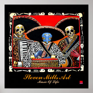 Póster Music Of Life