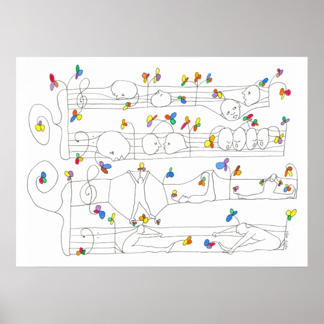 Póster Música (Frente)