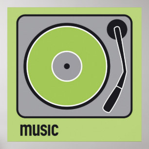 Póster música