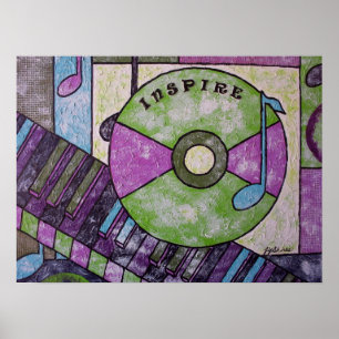 Póster Música
