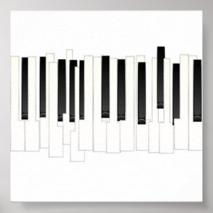 Póster Música abstracta