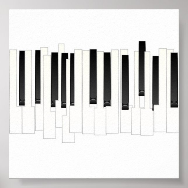 Póster Música abstracta (Frente)
