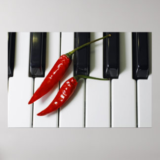 Póster Música afilada