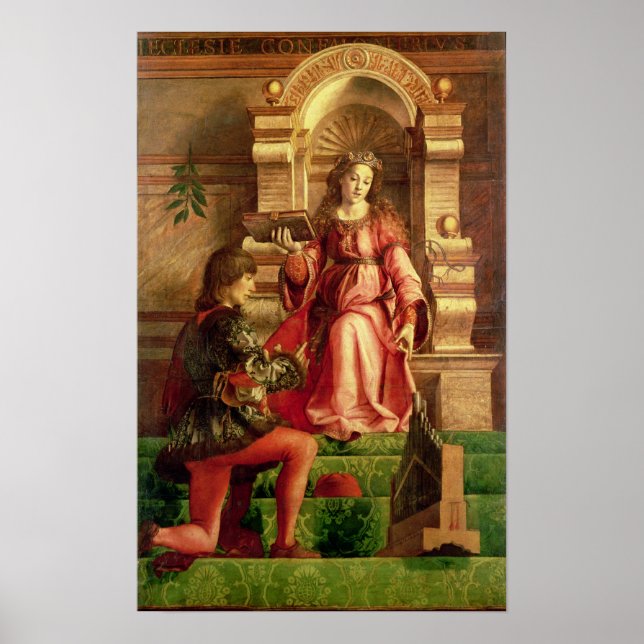 Póster Música, c.1480 (Frente)