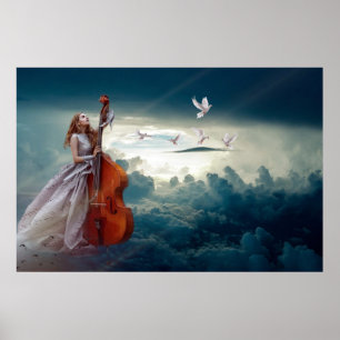 Póster Música celestial