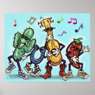 Póster Música de campo