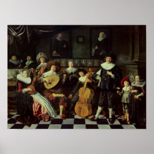 Póster Música de la familia